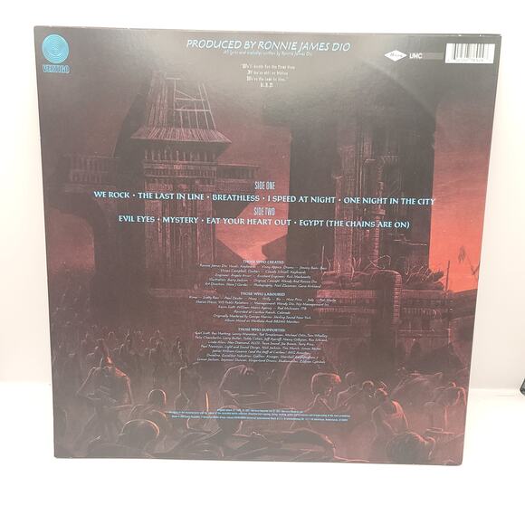 Dio The Last in Line Vinyl Records With Sleeve 1984 - Picture 2 of 6